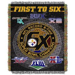 Steelers Commemorative Series Throw by NFL in Multi
