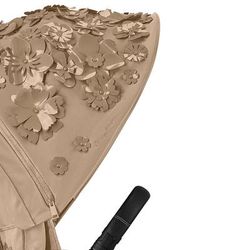 Cybex Mios 2 Complete Stroller Bundle - Simply Flowers - Nude Beige