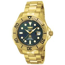 Open Box Invicta Pro Diver Automatic Men's Watch w/ Mother of Pearl Dial - 47mm Gold (AIC-13940)