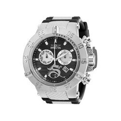 Open Box Invicta Subaqua Noma III Swiss Ronda Z60 Caliber Men's Watch - 56mm Steel Black (AIC-31640)