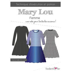Fadenkäfer Patron "Robe Mary Lou" pour femmes