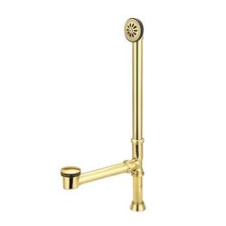 Randolph Morris Mason Hill Collection Extended Toe Tapper Pop-Up Clawfoot Tub Drain RMH5POPD-PB
