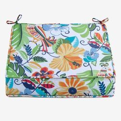 BH Outdoor Performance Single Deep Seat Cushion by BrylaneHome in Carolina Outdoor Patio Chair Padding