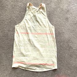 Lululemon Athletica Tops | Lululemon All Tied Up Tank. Size 4 | Color: Tan | Size: 4