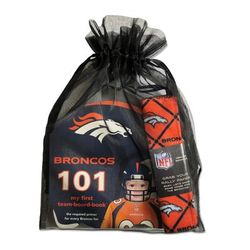 Denver Broncos 101 Book with Rally Paper - DENVER BRONCOS GIFT SET