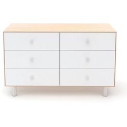 Oeuf 6 Drawer Dresser - Classic - White/Birch