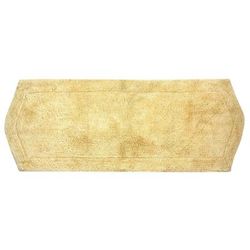 Waterford Bath Rug Collection by Home Weavers Inc in Yellow (Size 22" X 60")