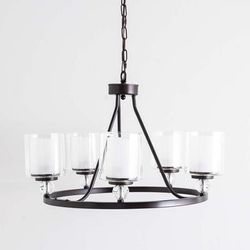 Randolph Morris Bello 5 Light Chandelier RMGL175-5-ORB