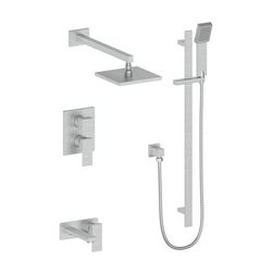 ZLINE Bliss Shower System in Brushed Nickel (BLS-SHS-BN) - ZLINE Kitchen and Bath BLS-SHS-BN