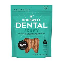 Chicken Recipe Jerky Dental Dog Treats, 12 oz.