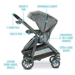 Graco Modes Bassinet Travel System - Wynton