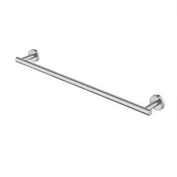 28-in. W Round Stainless Steel Towel Bar In Brushed Stainless Steel Color - American Imaginations AI-34580
