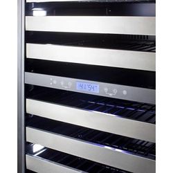 "24" Wide Dual-Zone Wine Cellar - Summit Appliance SWCP2163CSS"
