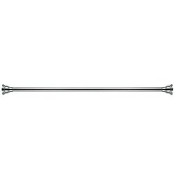 "Kingston Brass SR111 Americana 72" Tension Shower Rod with Decorative Flange, Polished Chrome - Kingston Brass SR111"