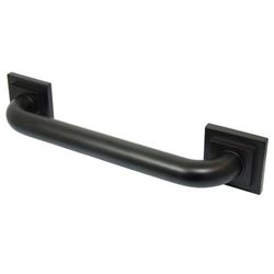 "Kingston Brass DR614165 Claremont 16" Grab Bar, 1-1/4" Diameter, Oil Rubbed Bronze - Kingston Brass DR614165"