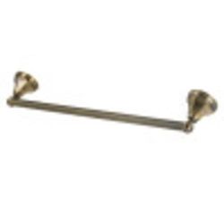 "Kingston Brass BA4811AB Metropolitan 24" Towel Bar, Antique Brass - Kingston Brass BA4811AB"