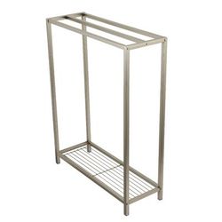 Kingston Brass SCC8358 Edenscape Freestanding Iron Towel Rack, Brushed Nickel - Kingston Brass SCC8358