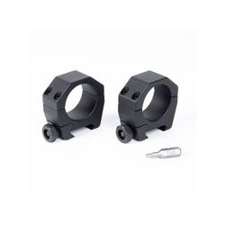 Evolution Gun Works Keystone Series Scope Ring Set 1in Tube .990in Medium Black 62001