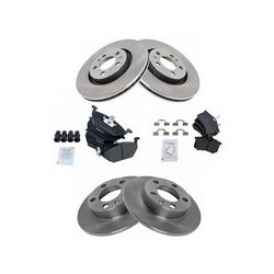1999-2006 Volkswagen Beetle Front and Rear Brake Pad and Rotor Kit - TRQ