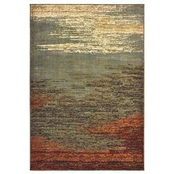 Laurel Indoor Area Rug in Blue/ Brown - Oriental Weavers L3540H200280IN