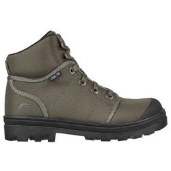 Skechers Women's Work: Rotund - Darragh ST Boots | Size 7.5 | Olive | Textile/Synthetic