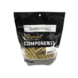 SIG SAUER Rifle Brass .243 Winchester Non-Primed 50 Brass/Bag BR2006
