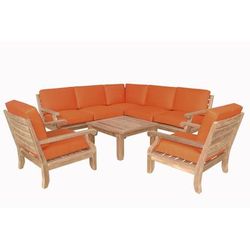 Riviera Luxe 8-Piece Modular Set - Anderson Teak Set-94