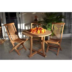 Descanso Bristol 3-Piece Dining Set - Anderson Teak SET-208