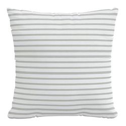 22" Outdoor Pillow by Skyline Furniture in Stripe Grey