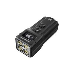 Nitecore T4K CREE XP-L2 V6 LEDs Ultra Bright EDC Flashlight White 4000 Lumens Black 6952506406524