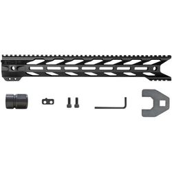 STNGR HWK M-Lok Free Float Handguard for AR15/M4 Anodized Black 15in 15HM