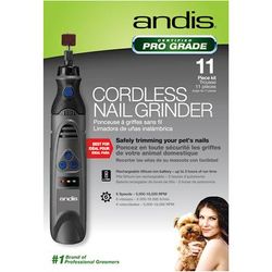 Cordless Nail Grinder for Pets, Silver