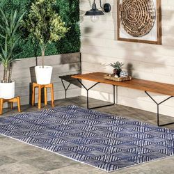 Brooklyn Rug Co Cami Modern Machine Washable Indoor/Outdoor Area Rug