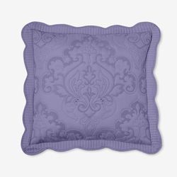 Amelia Euro Sham by BrylaneHome in Lavender (Size EURO)