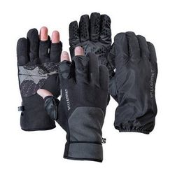 Vallerret Milford Fleece Gloves with Rain Covers (Medium) 22MFD-BK-M