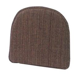 Polar Gripper® Chair Cushion by BrylaneHome in Chocolate