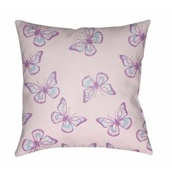 Tedder 18" Square Traditional Pillow plush Silverton/Neutral/Dark Gray/Silver Blue/Cloud Gray/Light Gray/White/Metallic Silver/Pale Pink Outdoor Throw Pillow - Boutique Rugs