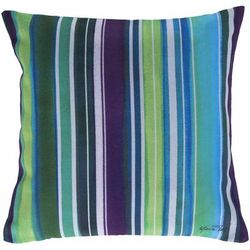 Ugad 18" Square Modern Pillow plush Aqua/Blue/Dark Blue/Light Green/Teal/White/Navy Outdoor Throw Pillow - Boutique Rugs