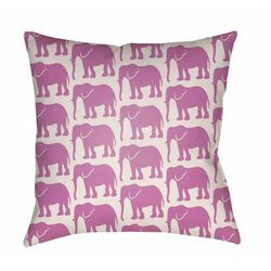 Bagombong 20" Square Modern Pillow plush Rose Gold/Off White/Dusty Pink/White Thatch/Medium Gray/Light Silver/Lilac/Dark Pink/Mauve/Lavender/Cream Outdoor Lumbar Pillow - Boutique Rugs