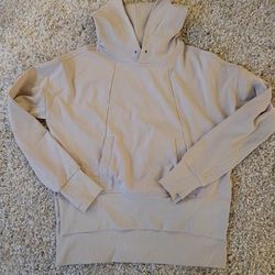 Athleta Tops | Athleta Mission Hoodie - Sz Xsmall | Color: Cream/Tan | Size: Xs