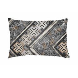 Jimenez 22" Square Modern Pillow Moroccan Plush Black White/Off White/Medium Gray/Nutmeg/Gray/Sterling Gray/Steel Gray/Black/Light Silver/Nickel Outdoor Lumbar Pillow - Boutique Rugs