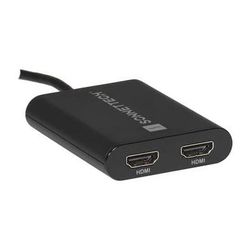 Sonnet DisplayLink USB Type-A to Dual HDMI Adapter for M1 & M2 Macs USB3-DHDMI