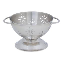 Baby Stainless Steel Colander by RSVP International in Gray