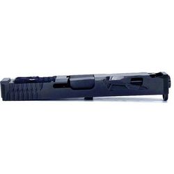Trinity Nevada Triton Slide Assembly Glock 17 Gen 4 DLC Black Slide & DLC Black Barrelcomp Full TR147GGDD