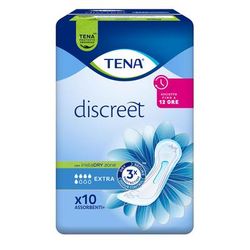 TENA Discreet Extra, assorbenti per incontinenza moderata 10 pz Assorb