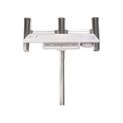 TACO Marine Trident Rod Holder Cluster Straight w/Tool Caddy Deluxe F31-0780BXY-1
