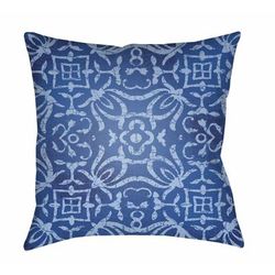 Akay 18" Square Pillow plush Blue/Dark Blue/Light Blue/Sky Blue/Navy Outdoor Throw Pillow - Boutique Rugs