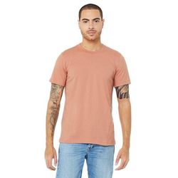 Bella + Canvas 3001C Jersey T-Shirt in Terracotta size 3XL | Ringspun Cotton 3001, B3001, BC3001