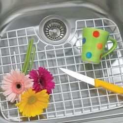 D-Shape Sink Protector by Better Houseware in White