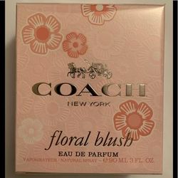 Coach Makeup | Coach Floral Blush 3 Oz. Eau De Parfum Spray (Bnib) | Color: Brown/Tan | Size: 3 Fl. Oz. / 90 Ml